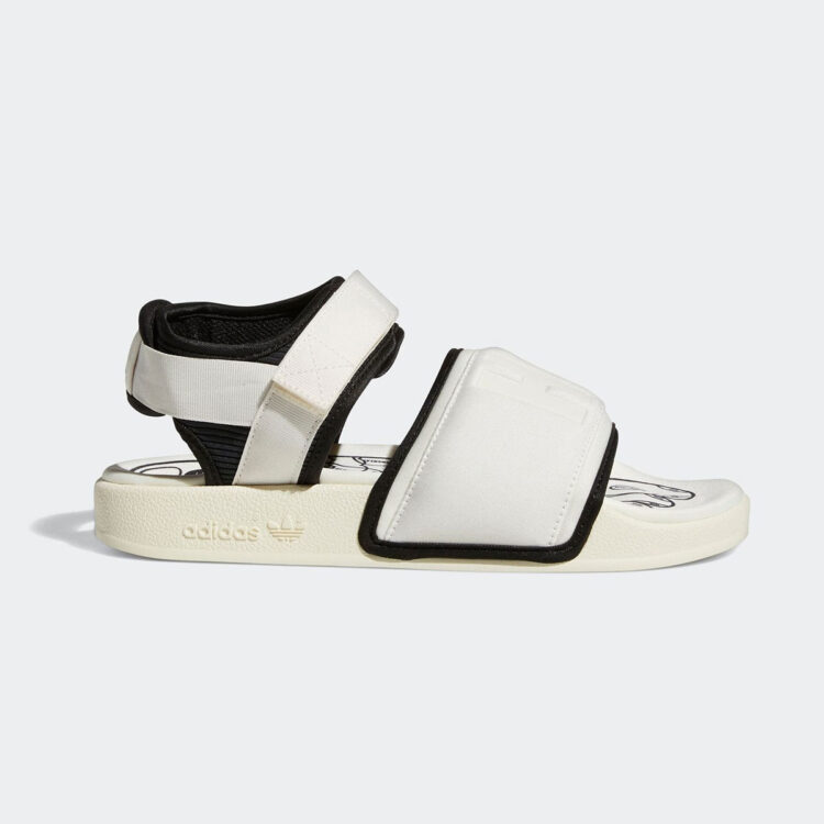 Pharrell x adidas Humanrace Adilette 2.0 “White/Black” GZ1891