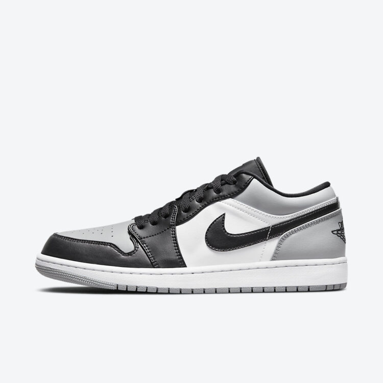 jordan 1 low grey white black