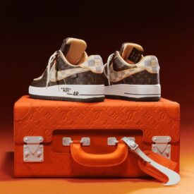 Louis Vuitton x Nike Air Force 1 Auction Benefits Black Students of ...