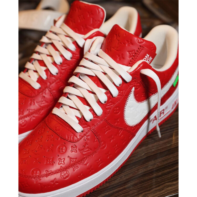louis vuitton red air force ones｜TikTok Search