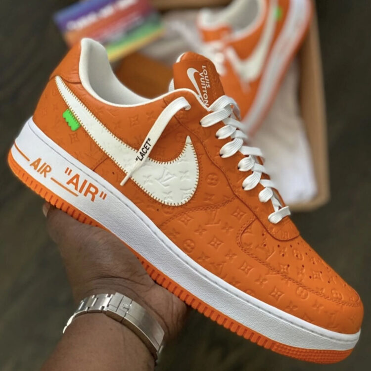 Louis Vuitton x Nike Air Force 1 Friends and Family Pairs