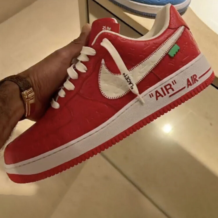 Louis Vuitton x Nike: Virgil Abloh remixes the Air Force 1 sneakers