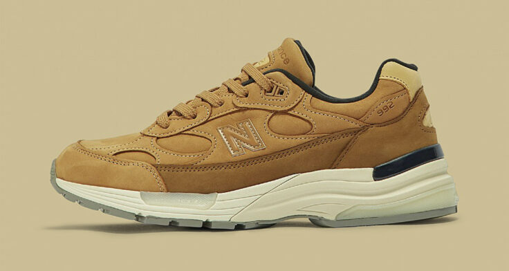 New Balance 992 Made in U.S.A. "Gold/Brown/White" M992LX