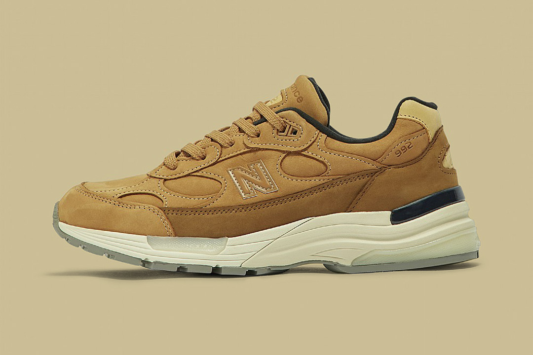 New Balance 992 Made in U.S.A. "Gold/Brown/White" M992LX