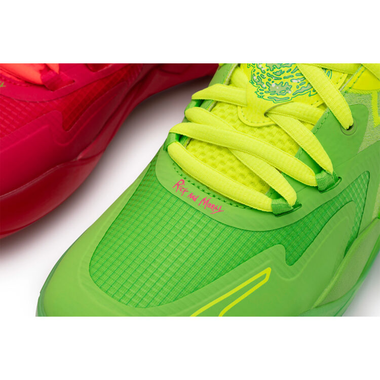 Puma x Rick and Morty MB.01 LaMelo Ball 'Red Green' 376682-01