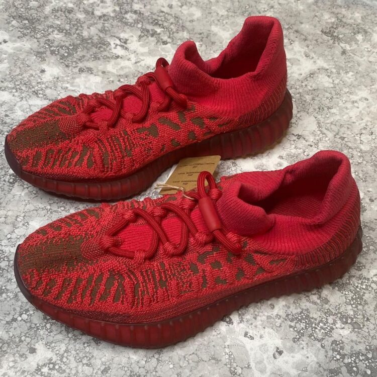 adidas Yeezy 350 V2 CMPCT "Slate Red" Release | Nice Kicks