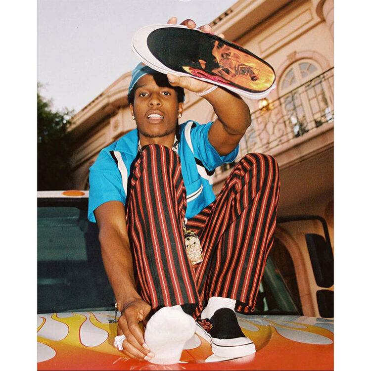 Vans asap rocky hotsell