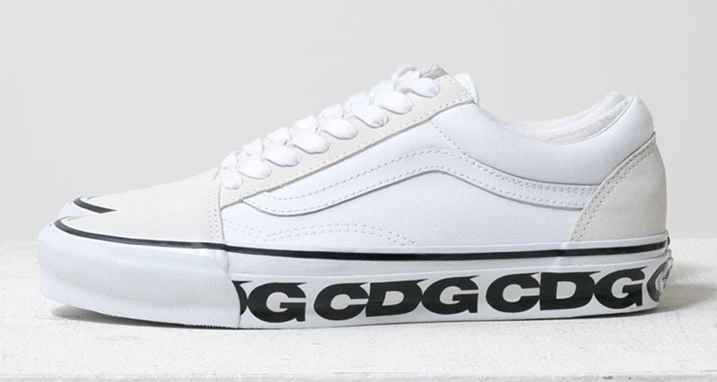 CDG x Vans Old Skool “White”