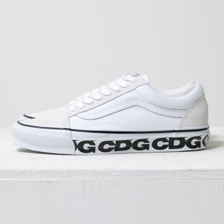 CDG x Vans Old Skool “White”