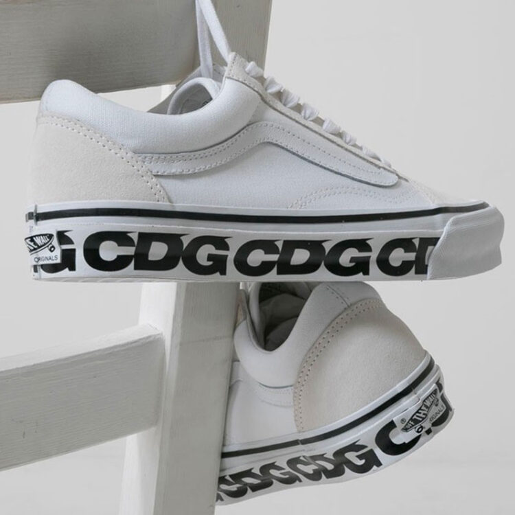 CDG x Vans Old Skool “White”