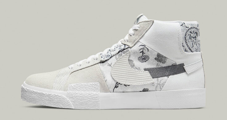 lead nike sb blazer mid edge floral paisely dm0859 100 release date 00 736x392