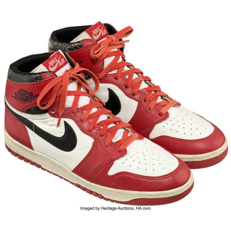 Michael Jordan s 1986 Air Jordans are Being Auctioned Off Nice