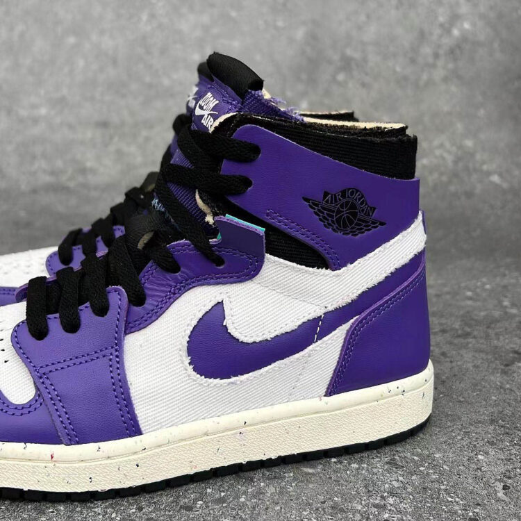 Air Jordan 1 Zoom CMFT Crater Purple Nice Kicks