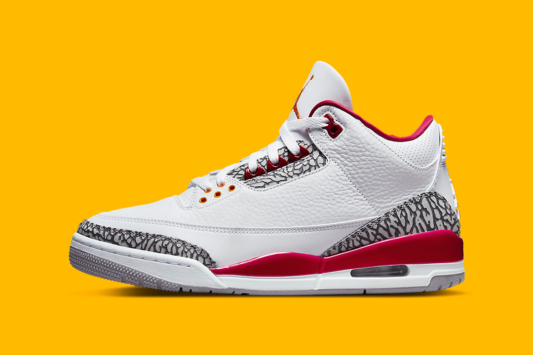 The Air Jordan 3 Cardinal Red Releases Tomorrow - JustFreshKicks