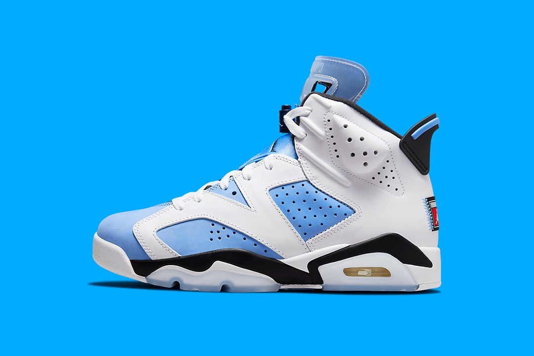 blue sixes jordans