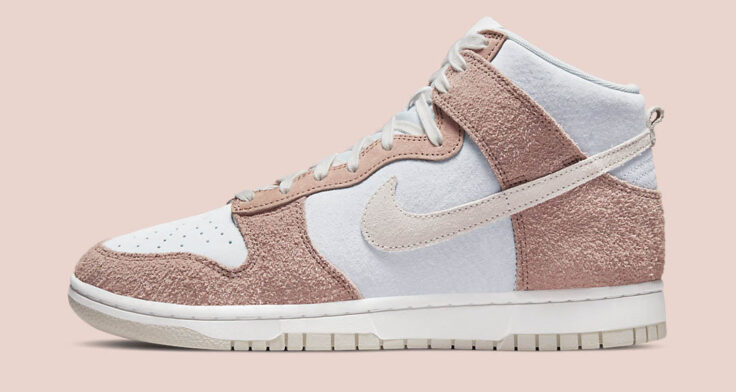 Nike Dunk High Fossil Rose DH7576 400 Lead 736x392