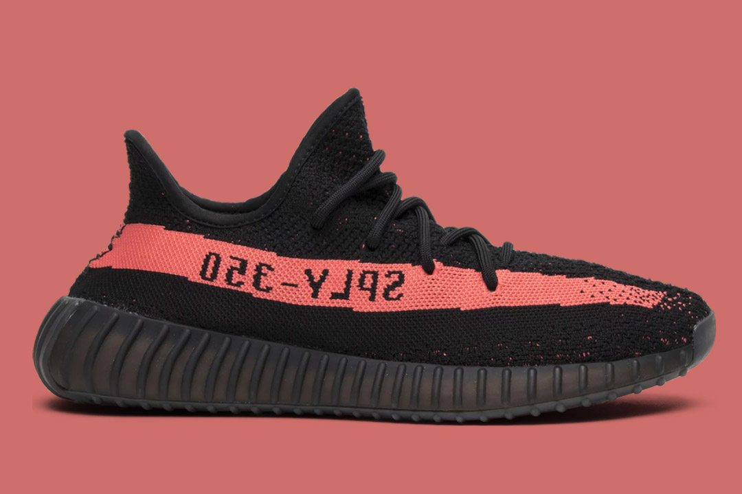 Yeezy Boost 350 "Red Stripe" BY9612 Release Nice Kicks