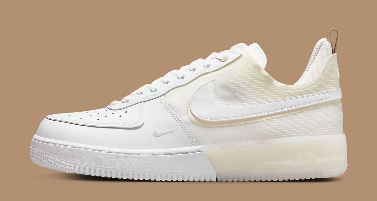 Nike Air Force 1 React “Coconut Milk” DH7615-100