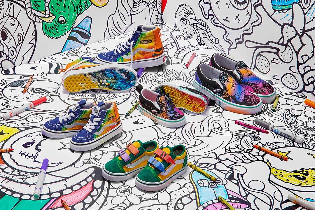 Crayola x Vans Capsule Collection