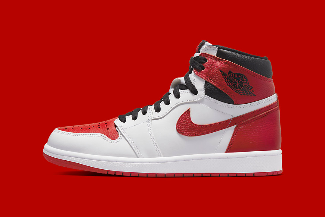 Air Jordan 1 Retro High OG - White - Red 