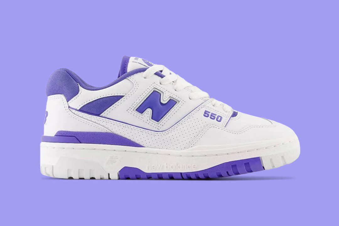 New Balance 550 Will Be Available In Aura Purple