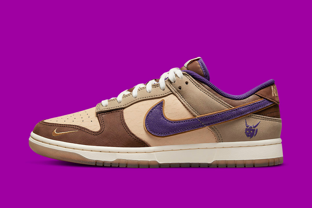 Nike Dunk Low Setsubun 2022 DQ5009-268 White Khaki Purple Brown Beige Sail  Cacao