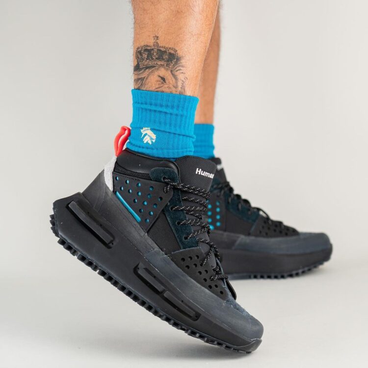 New Pharrell x adidas Hu NMD S1 RYAT Black Shoe
