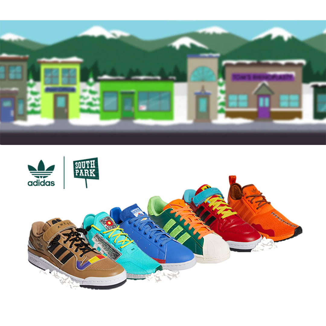 South Park x adidas Town Scene