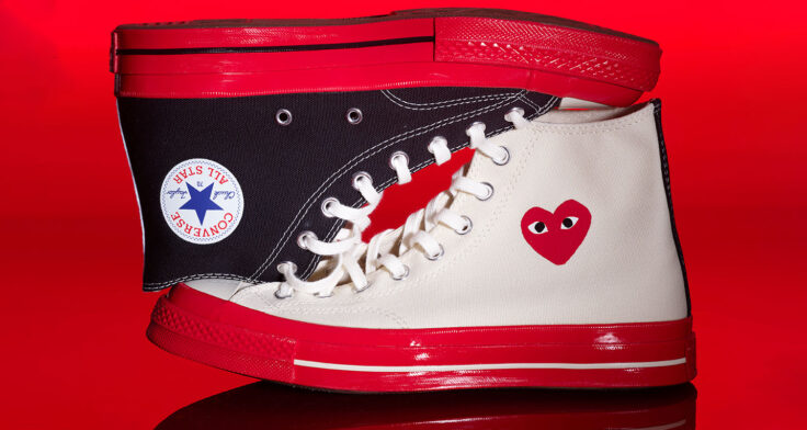 Comme des Garçons PLAY x Converse Chuck 70 “Red” Collection