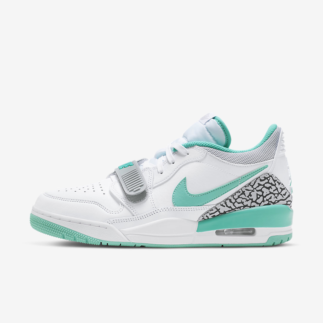 Jordan Legacy 312 Low "White/Turquoise" CD7069-130 