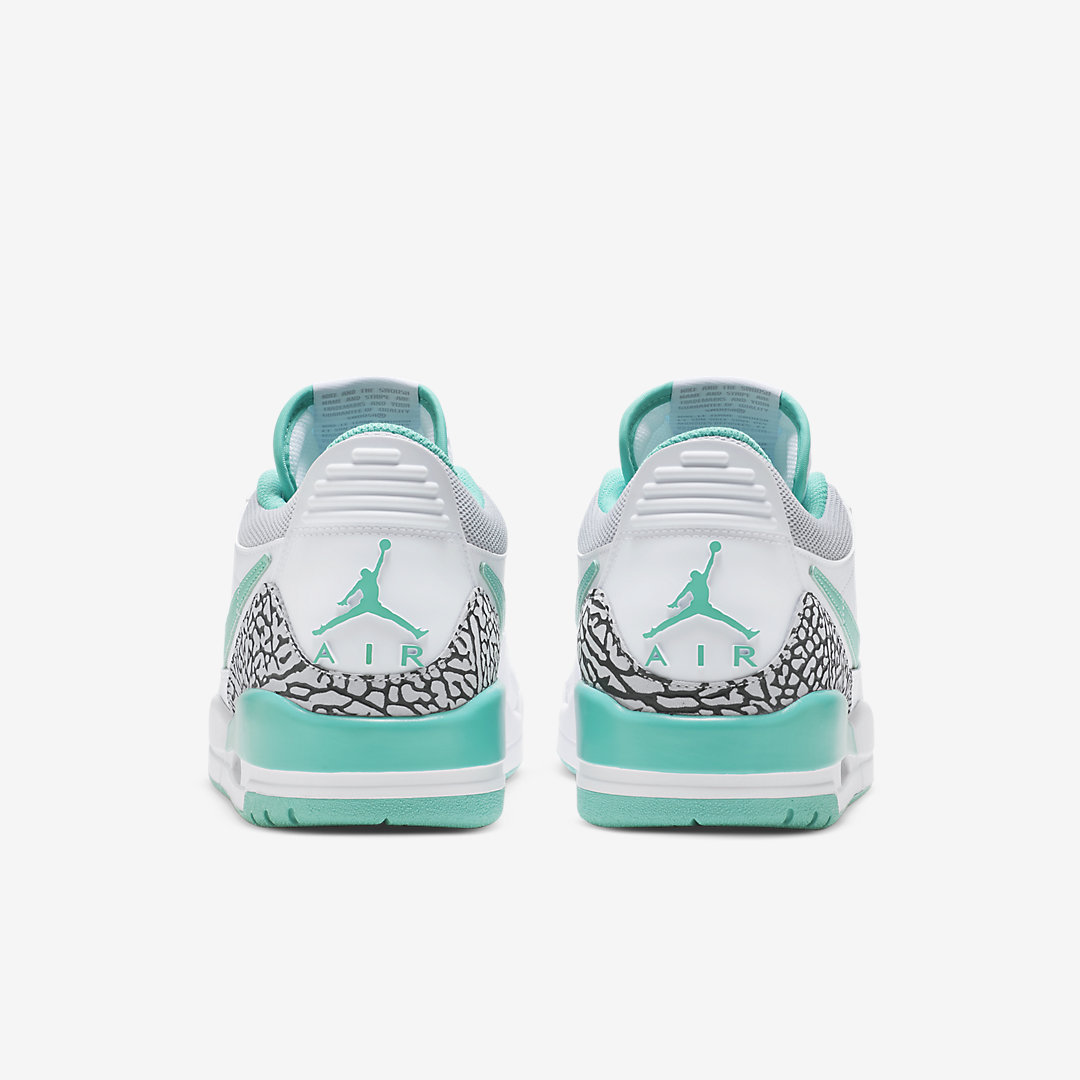 White turquoise jordans discount