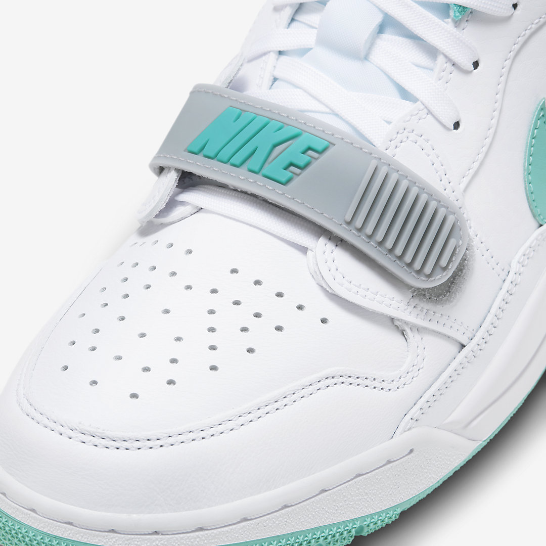 Jordan Legacy 312 Low "White/Turquoise" CD7069-130 