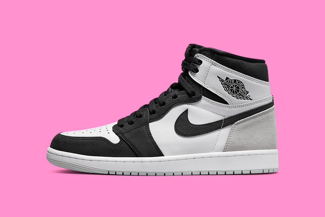 WMNS Air Jordan 1 Retro Hi OG Medium Grey Black-White - 108 | Air