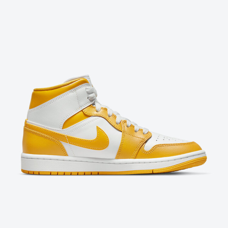 Jordan 1 hotsell yellow and white