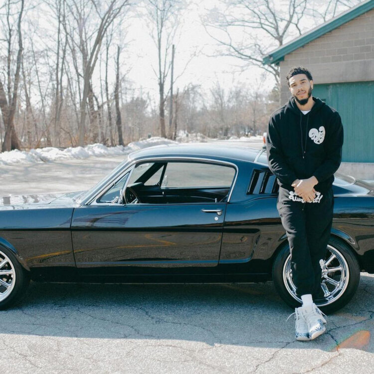 Jayson Tatum Air Jordan 14 Ford Mustang PE