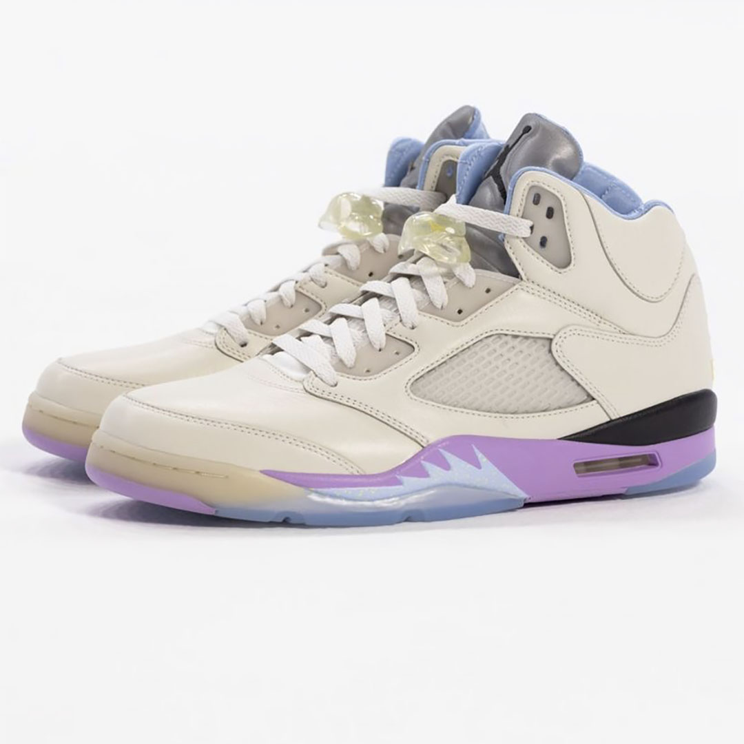 dj khaled jordan 5 purple