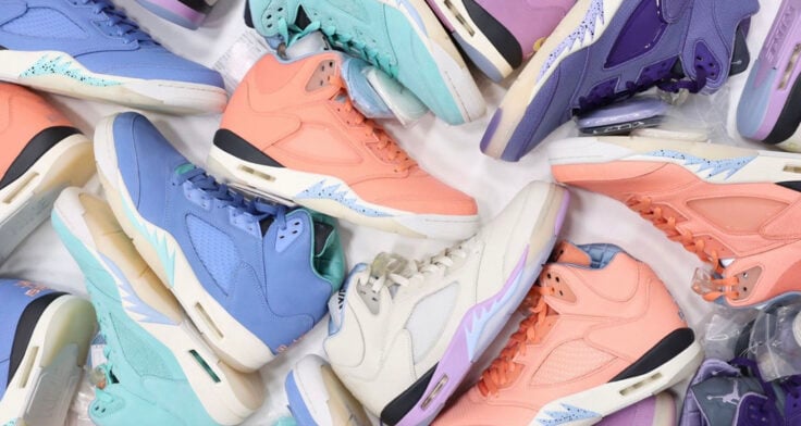 We The Best x Air Jordan 5 Collection