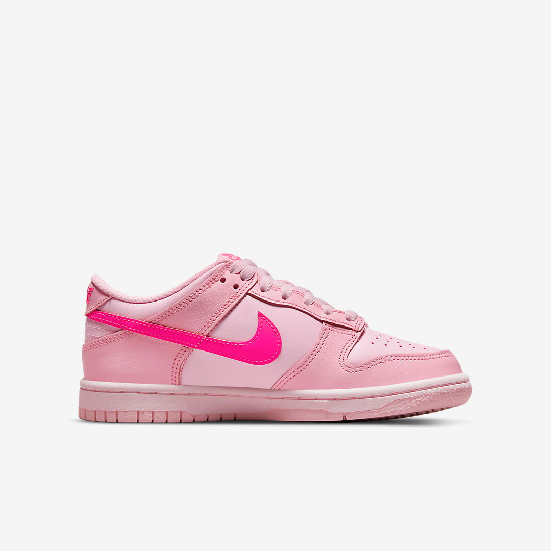 nike free dunk low triple pink gs dh9756 600 release date 103