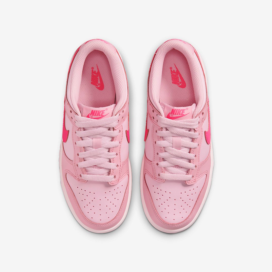 Nike Dunk Low “Triple Pink” GS DH9765-600