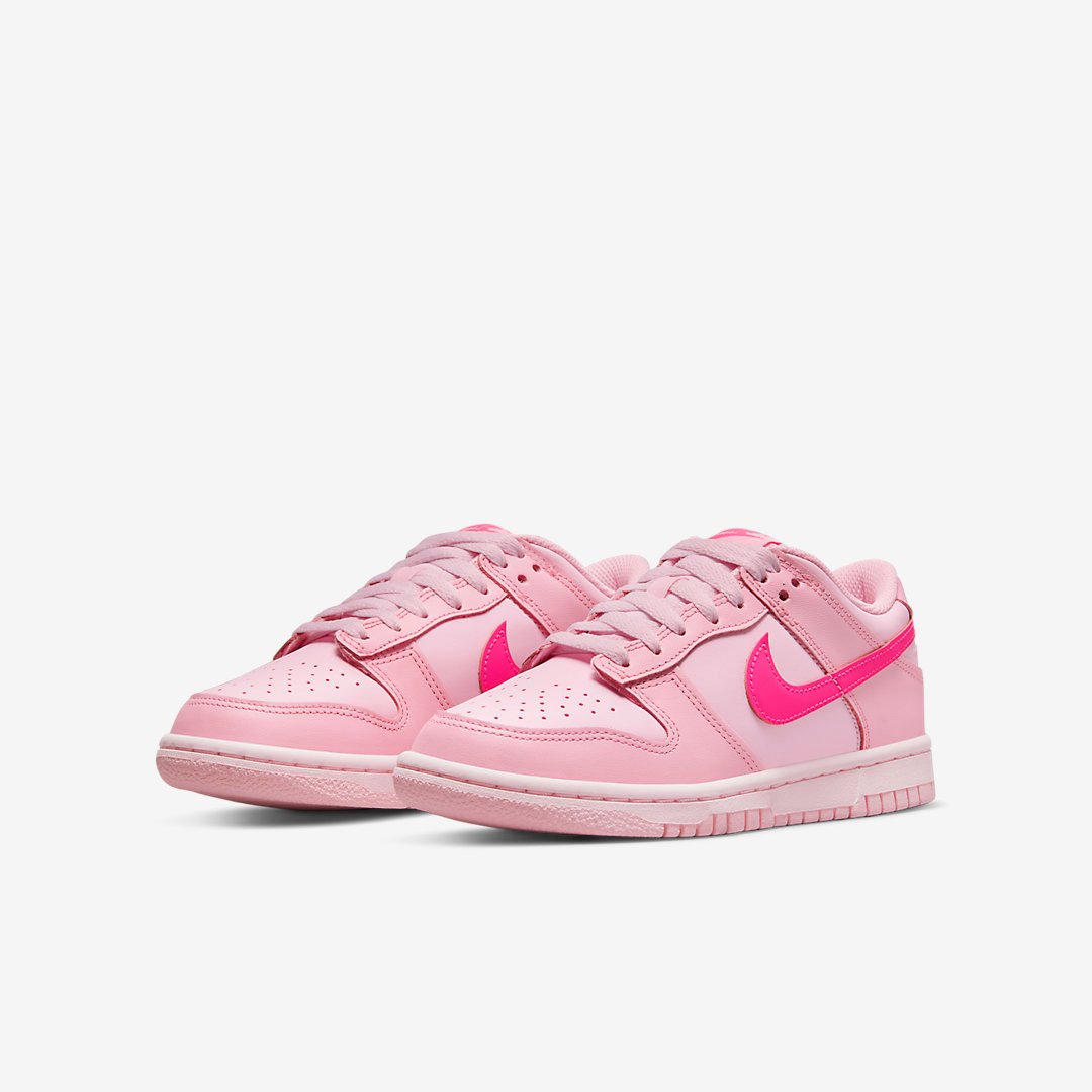 nike dunk low triple pink gs dh9756 600 release date 105