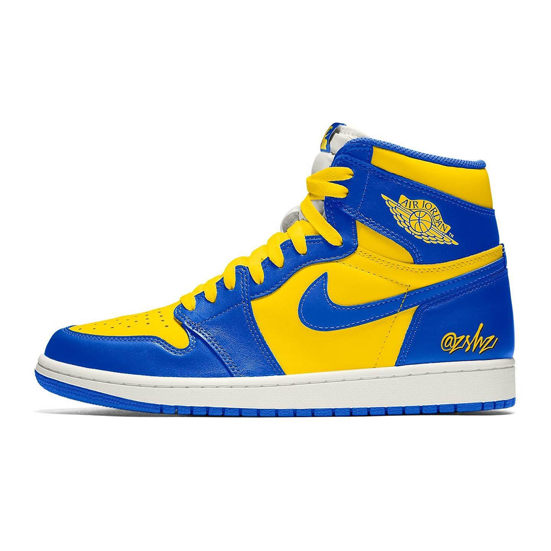 air jordan 1 mid se black white multi colordb "Laney"