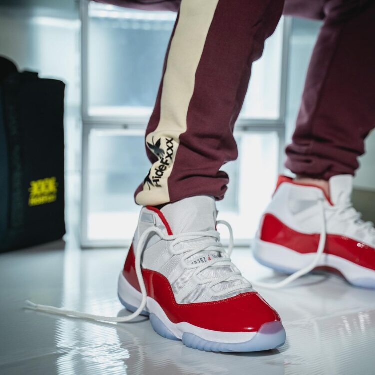 On Foot Look at Air Jordan 11 Cherry