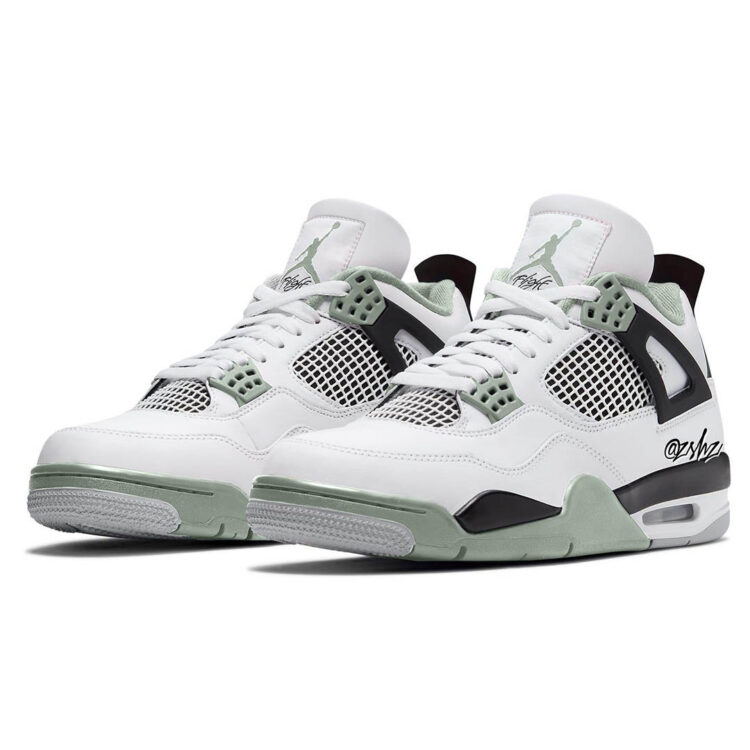 Air Jordan 4 Retro White Blue Black 308497-117