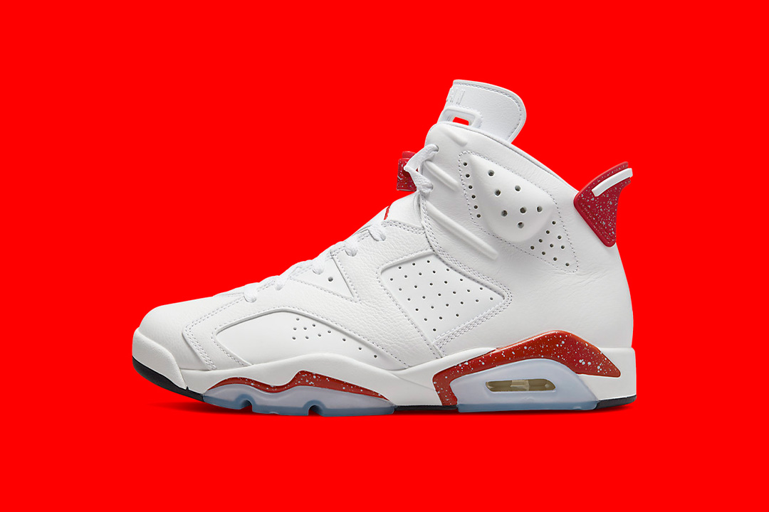 NIKE 2022 AIR JORDAN 6 RETRO RED OREO