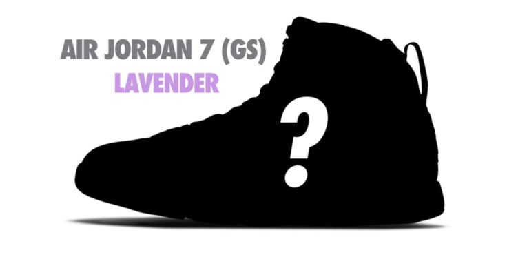 Air high Jordan 7 GS "Lavender"