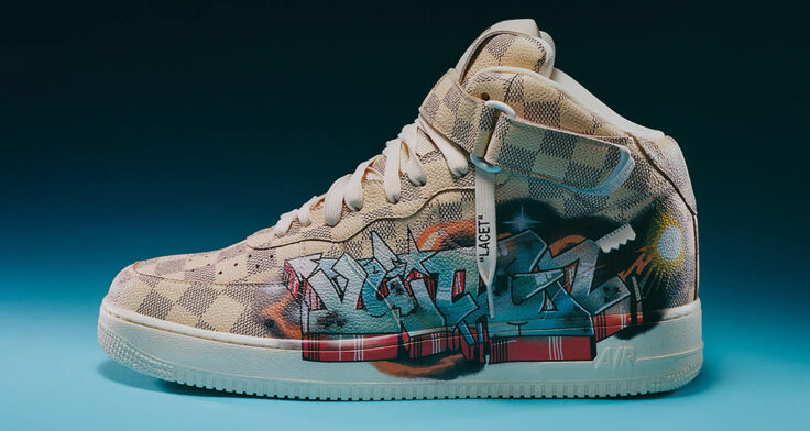 Louis Vuittion Nike Air Force 1 Retail Collection Lead 736x392