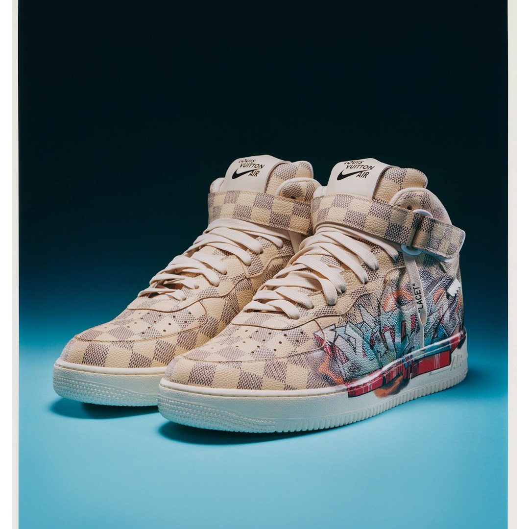 Louis Vuitton Nike Air Force 1 Collection 013