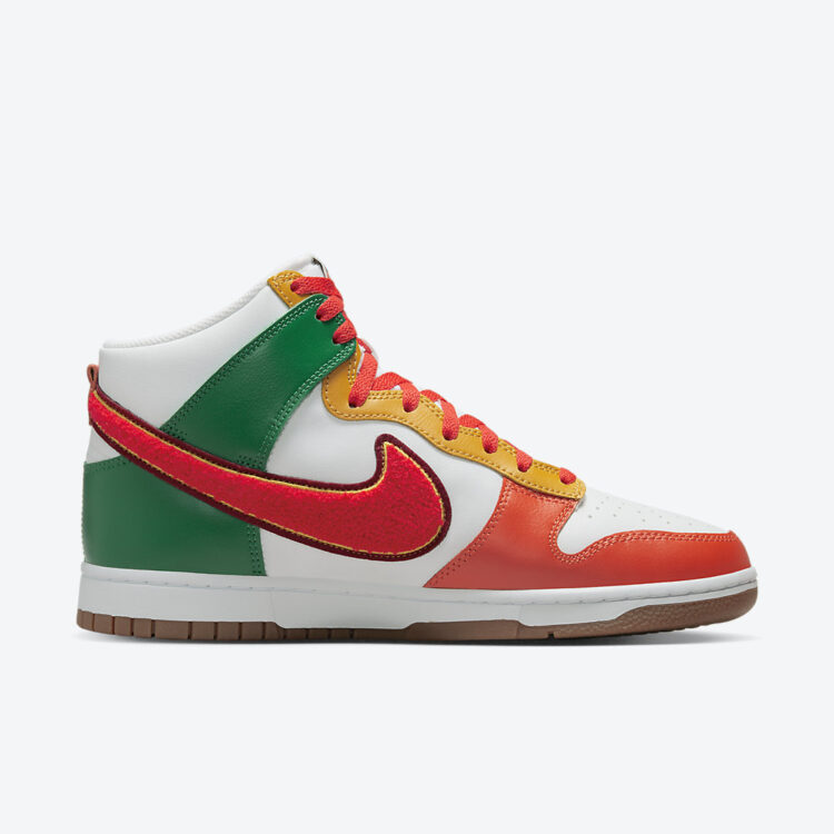 Nike Dunk High “Chenille Swoosh” DR8805-100 | Nice Kicks