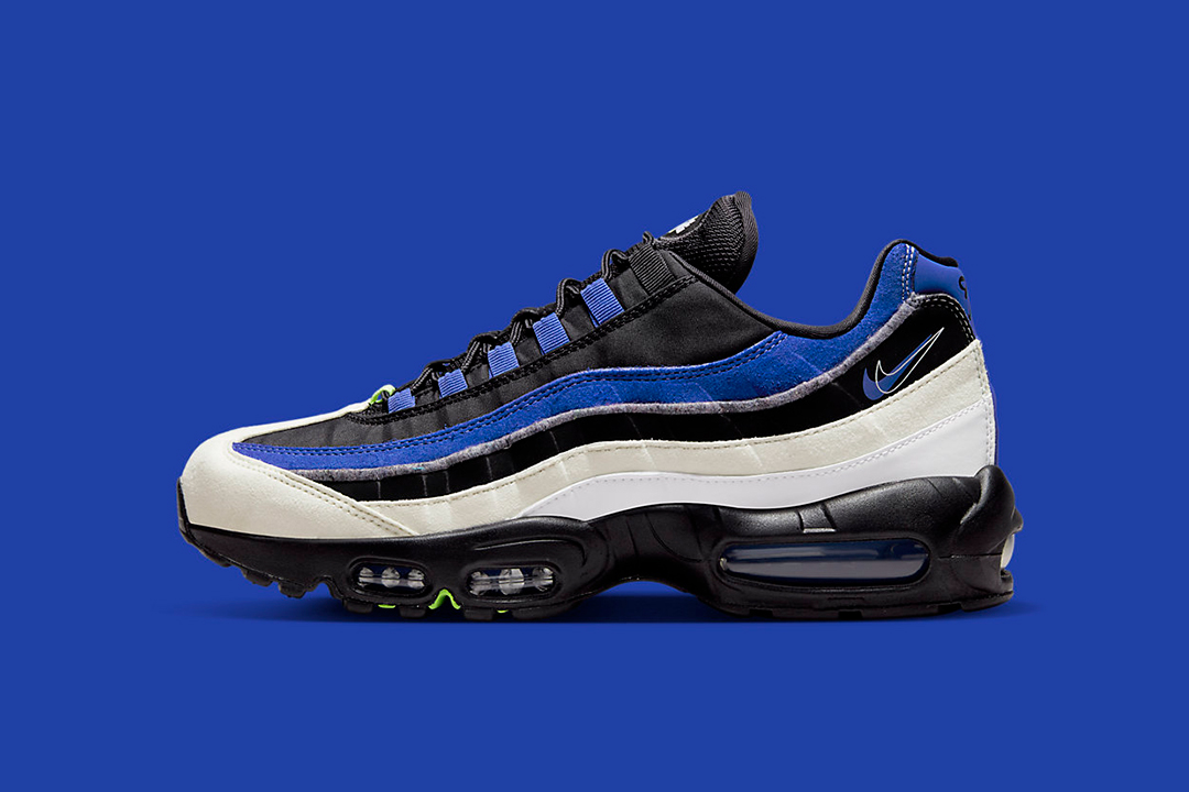 Air Max 95 SE 'Double Swoosh Black Game Royal' - Nike - DQ0268 001