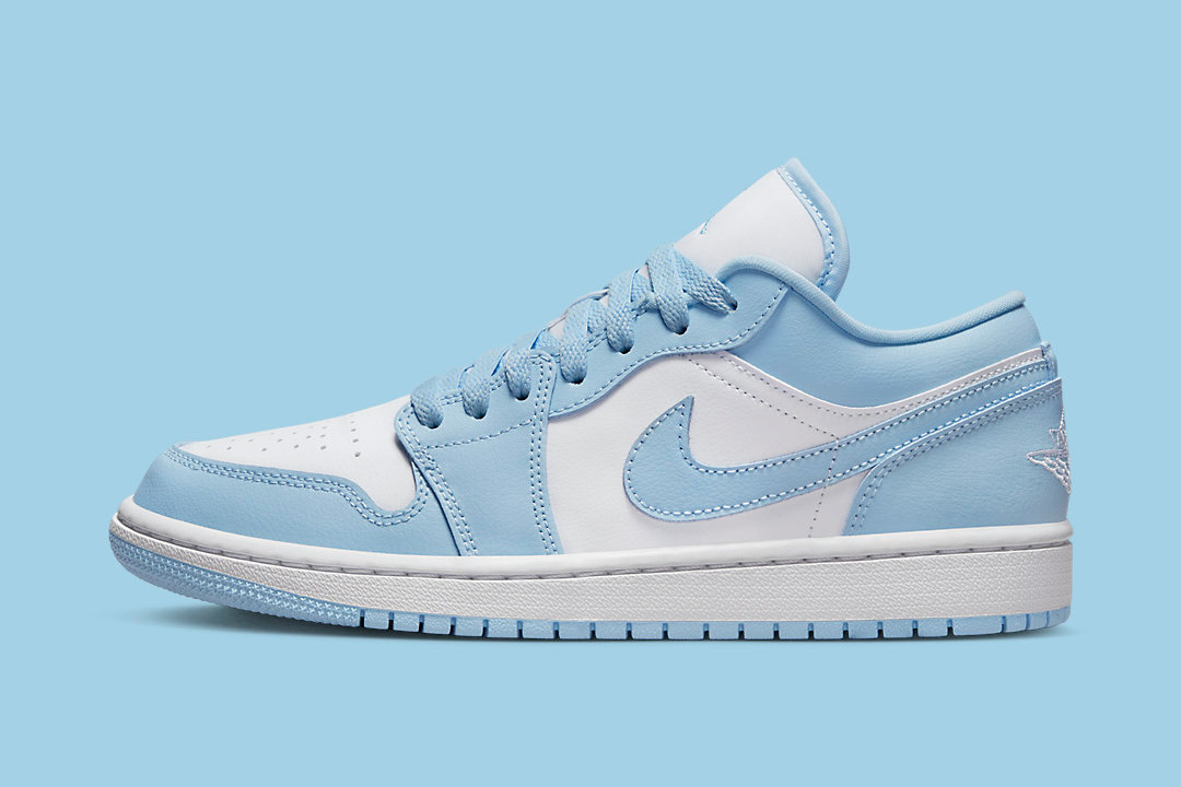 Air Jordan 1 Low Aluminium Ice Blue – SneakCenter